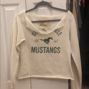 Cropped sweatshirt